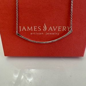 Hammered Crescent Changeable Charm Holder